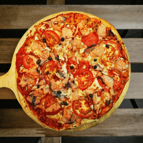 PIZZA SALMÓN